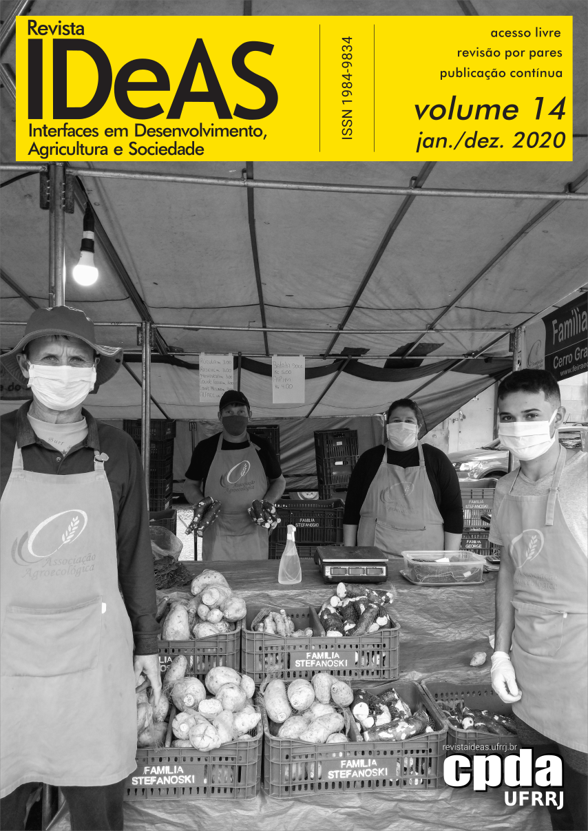 Revista IDeAS. Foto: Família Stefanoski, Feira dos Agricultores Ecologistas (FAE). Porto Alegre, 2020, por Camila Torres Brum.